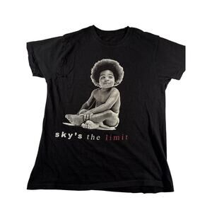 sky's the limit notorious BIG baby graphic tee
